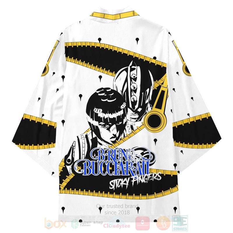 BEST Anime Bruno Sticky Finger JoJo's Japan 3D Print Kimono 4 BEST Anime Bruno Sticky Finger JoJo's Japan 3D Print Kimono word1