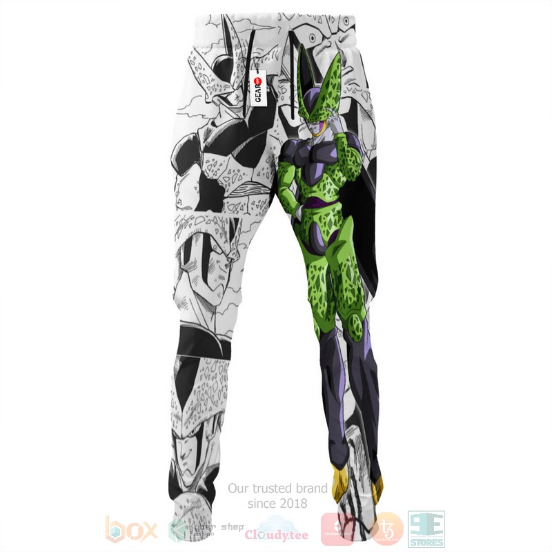 BEST Anime Cell Dragon Ball All Over Print Long Pants 3 Anime Cell Dragon Ball Sweatpants 1 2