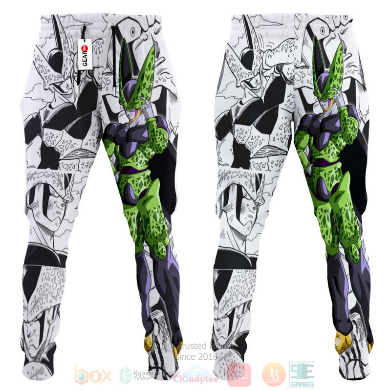 BEST Anime Cell Dragon Ball All Over Print Long Pants 4 Anime Cell Dragon Ball Sweatpants 1 2 3