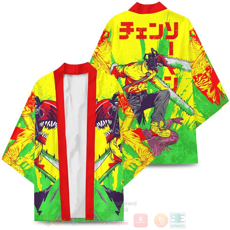 BEST Anime Chainsaw Man Japan 3D Print Kimono