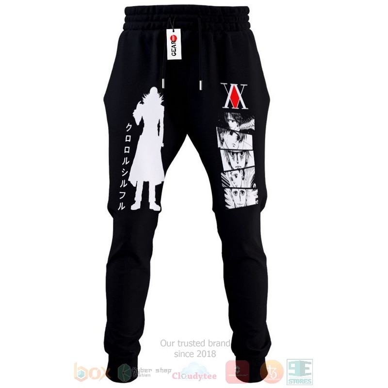 Anime Chrollo Lucilfer Fleece Hunter x Hunter Sweatpants