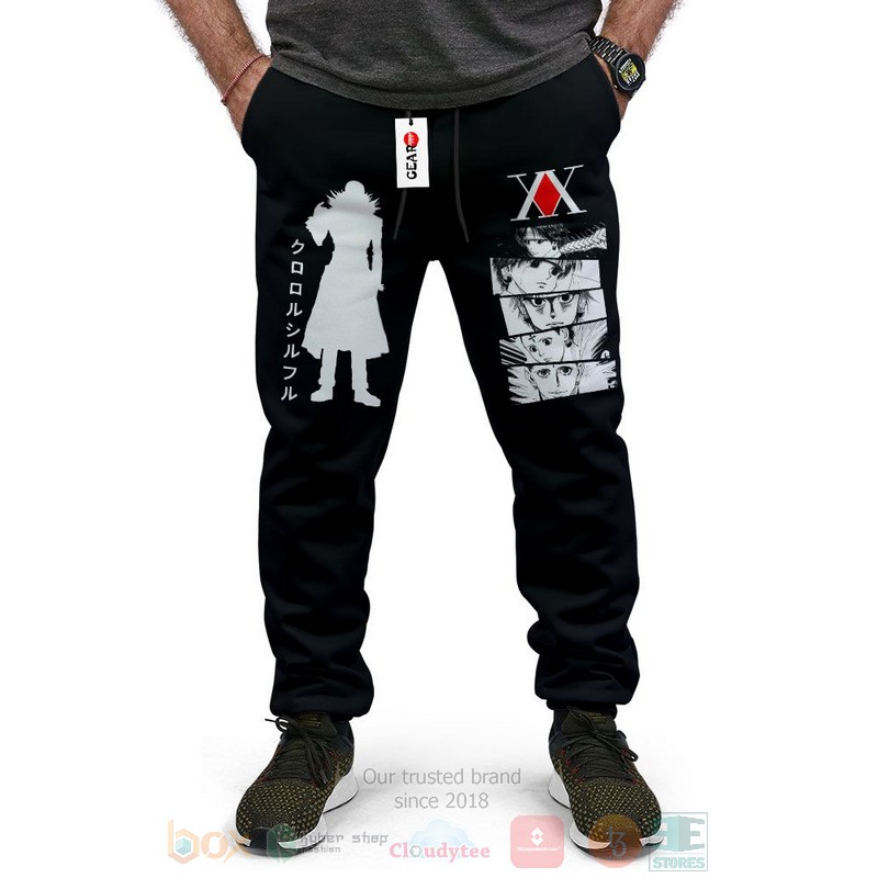 Anime Chrollo Lucilfer Fleece Hunter x Hunter Sweatpants 1