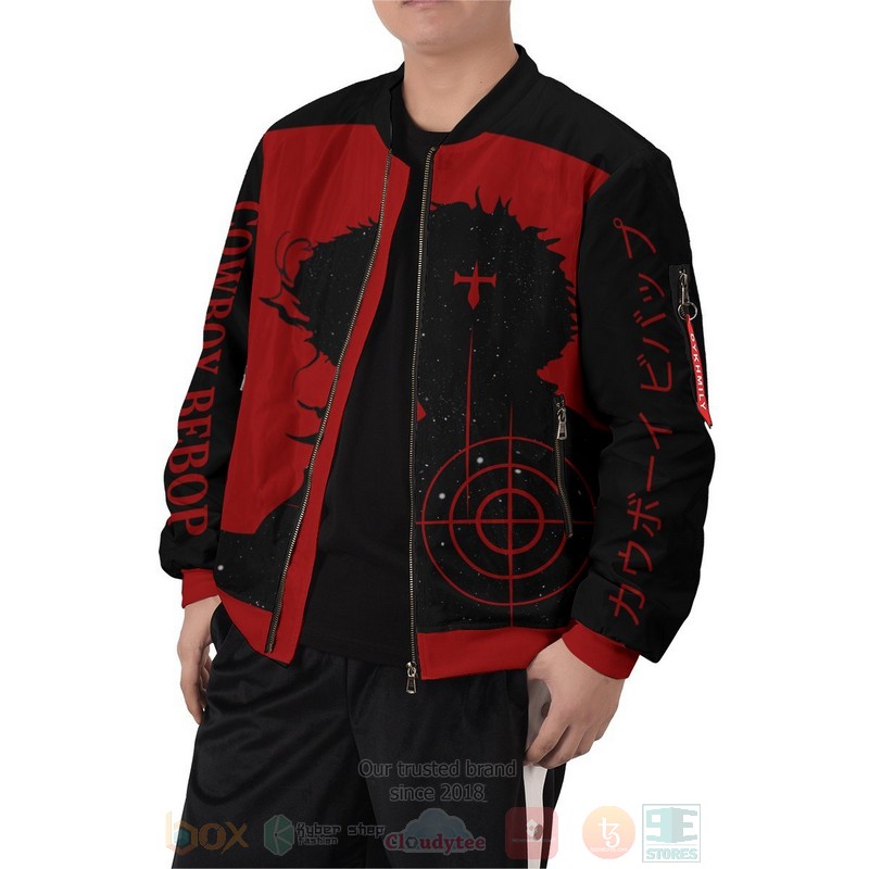 Anime Cowboy Bebop Bomber Jacket 1 2 3 4 5 6 7 8