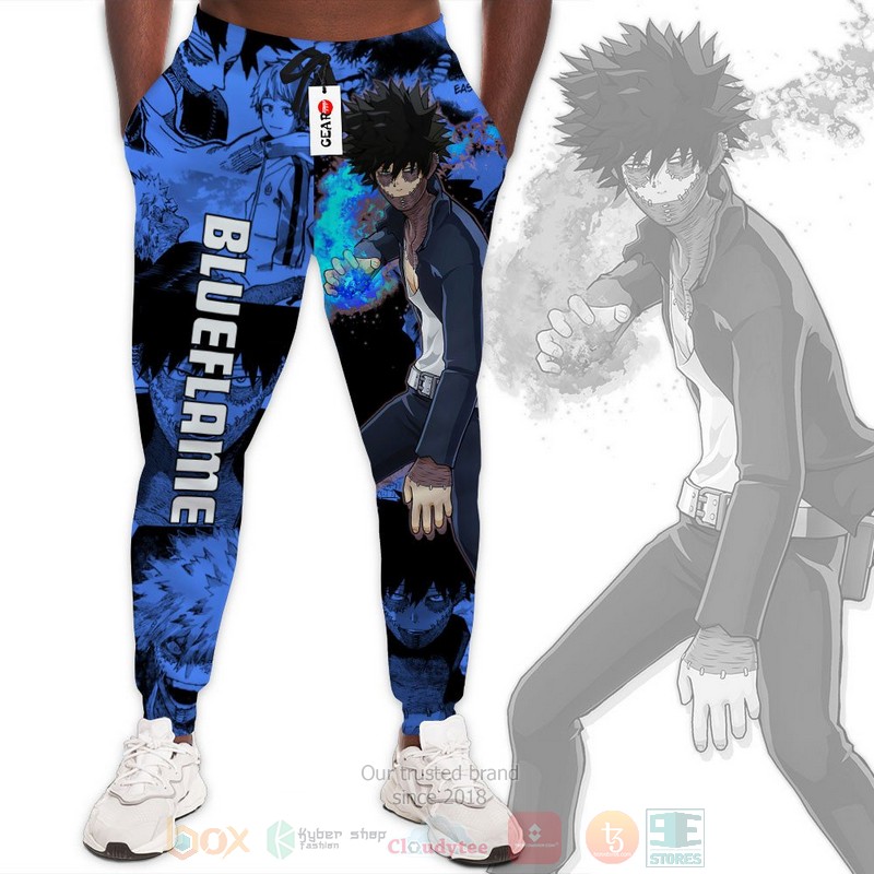 Anime Dabi My Hero Academia Blue Flame Sweatpants