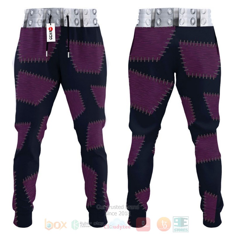 Anime Dabi My Hero Academia Purple Sweatpants
