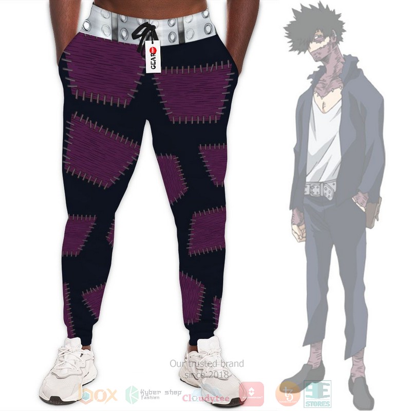 Anime Dabi My Hero Academia Purple Sweatpants 1