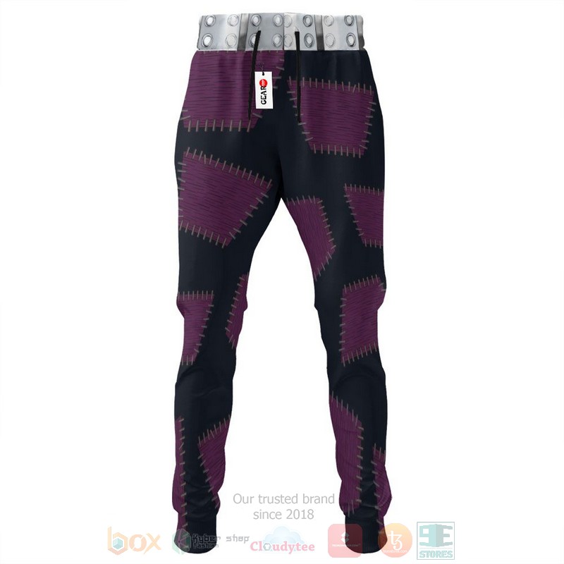 BEST Anime Dabi My Hero Academia Purple All Over Print Long Pants 4 Anime Dabi My Hero Academia Purple Sweatpants 1 2 3