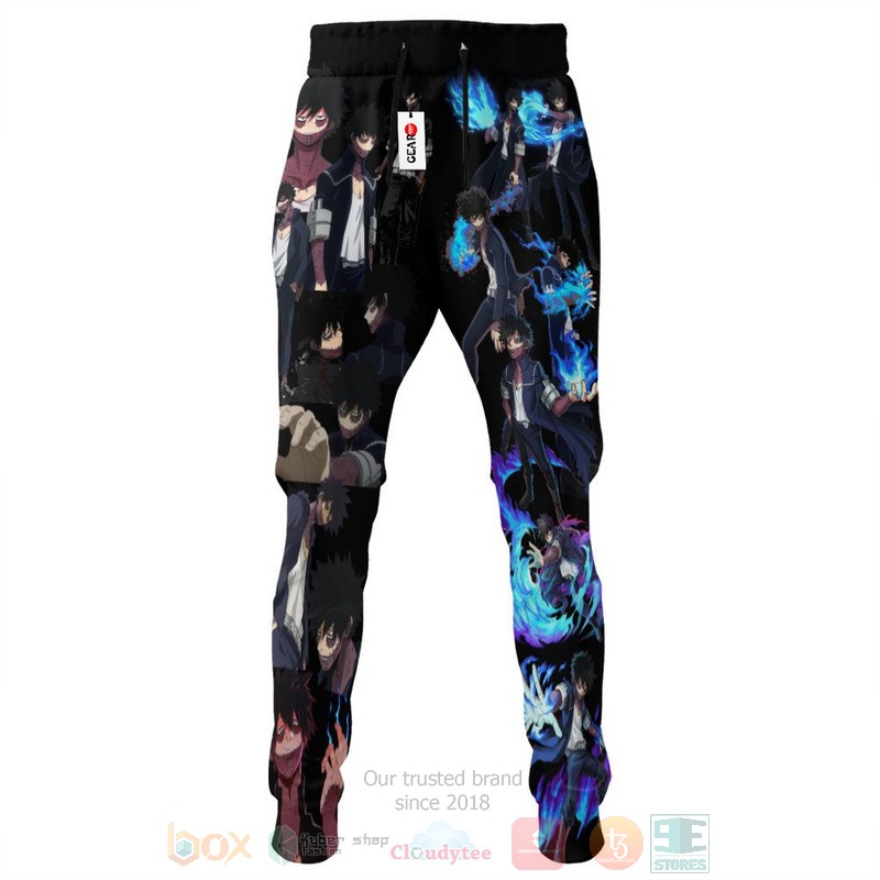 BEST Anime Dabi My Hero Academia All Over Print Long Pants 4 Anime Dabi My Hero Academia Sweatpants 1 2 3