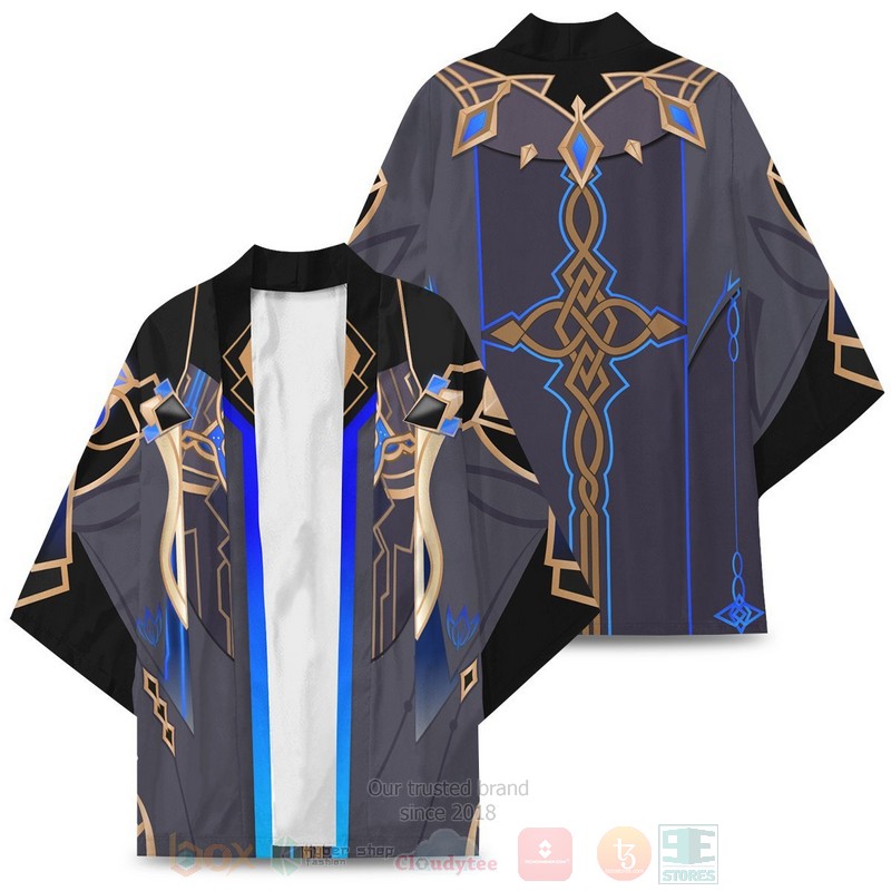 BEST Anime Dainsleif Genshin Impact Japan 3D Print Kimono