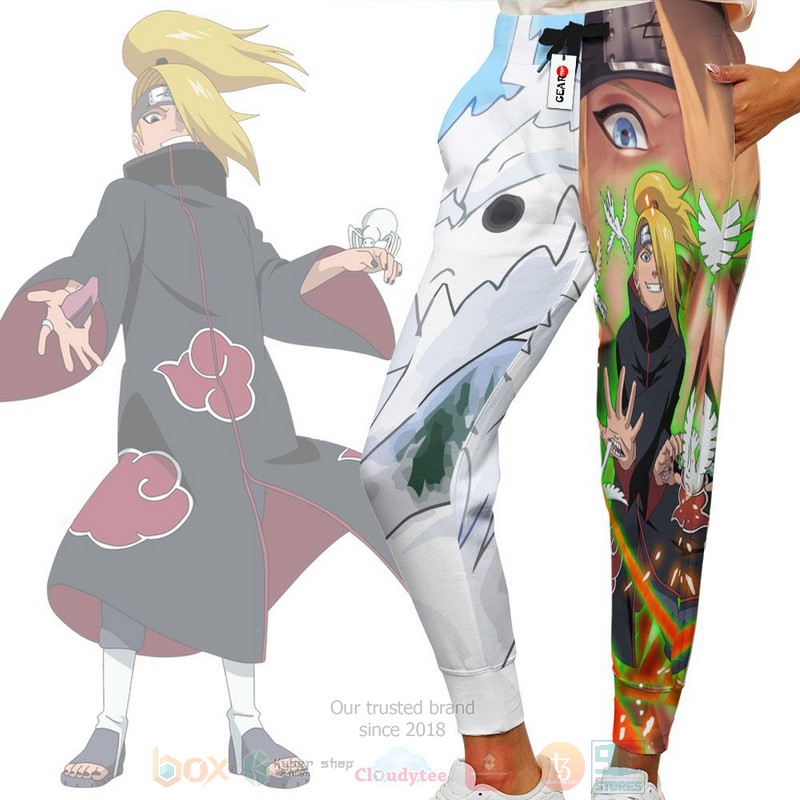 Anime Deidara Naruto Sweatpants 1
