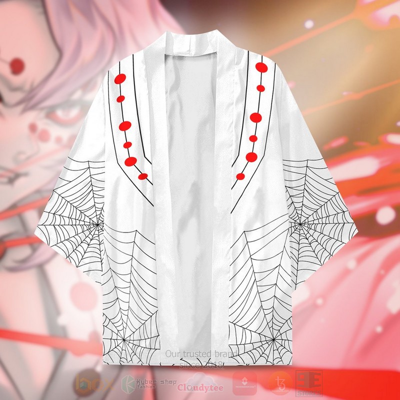 BEST Anime Demon Rui Kimetsu no Yaiba Japan 3D Print Kimono 4 BEST Anime Demon Rui Kimetsu no Yaiba Japan 3D Print Kimono word2