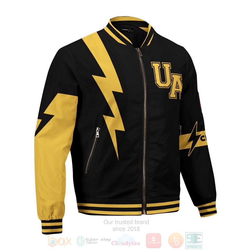 BEST Anime Denki Chargebolt 3D Zipper Bomber Jacket 5 Anime Denki Chargebolt Bomber Jacket 1 2 3 4