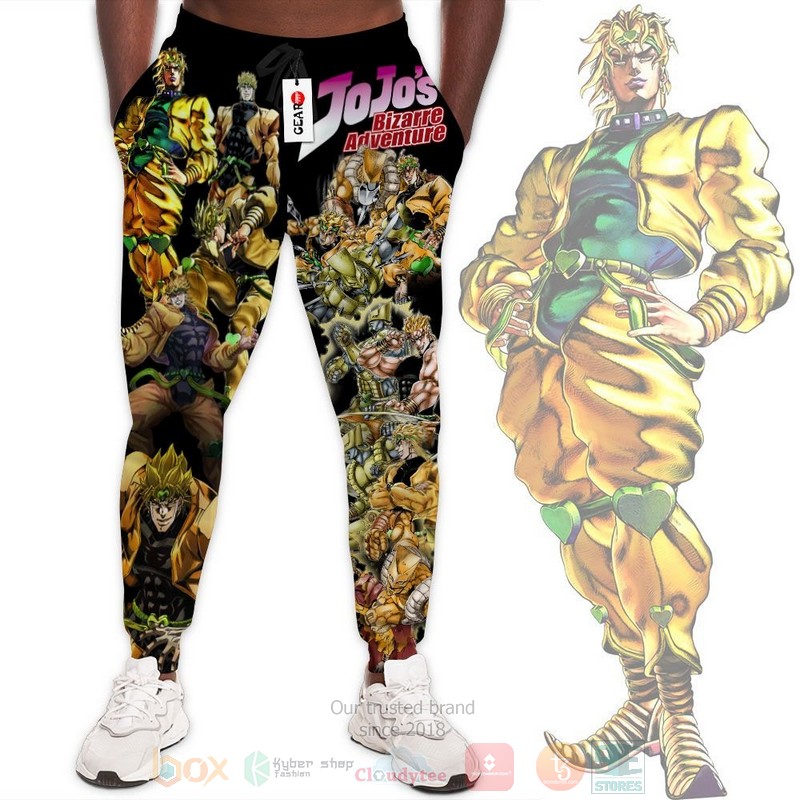 Anime Dio Brando JoJos Adventures Bizarre Adventure Sweatpants