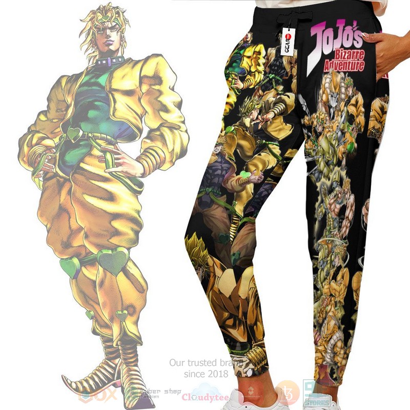 Anime Dio Brando JoJos Adventures Bizarre Adventure Sweatpants 1