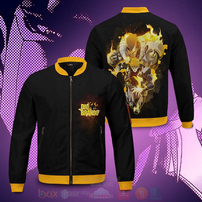 Anime Dio Spirit Bomber Jacket 1