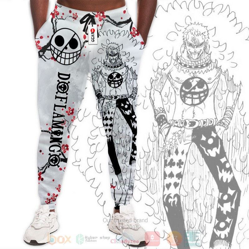 Anime Donquixote Doflamingo One Piece Sweatpants
