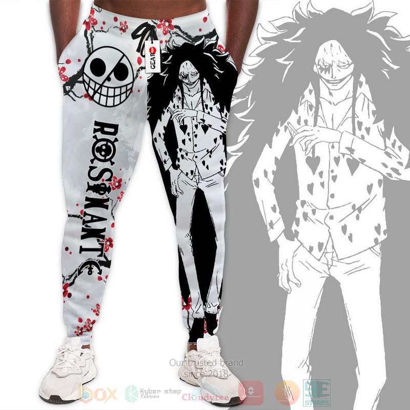 Anime Donquixote Rosinante One Piece Sweatpants