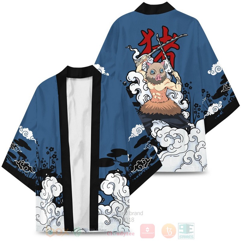 BEST Anime Dreamy Inosuke Kimetsu No Yaiba Japan 3D Print Kimono