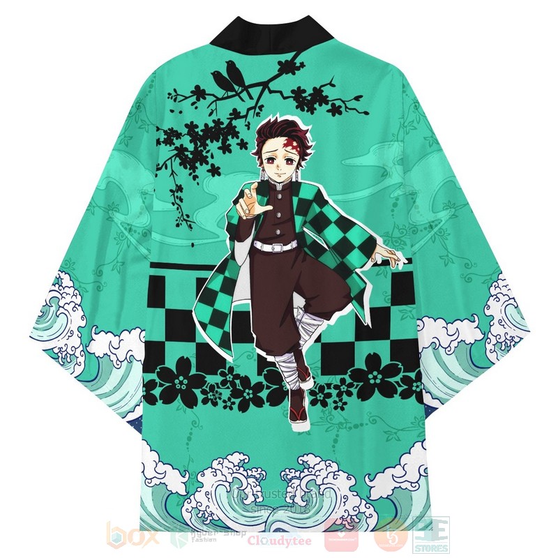 BEST Anime Dreamy Tanjiro Kimetsu no Yaiba Japan 3D Print Kimono 4 BEST Anime Dreamy Tanjiro Kimetsu no Yaiba Japan 3D Print Kimono word3