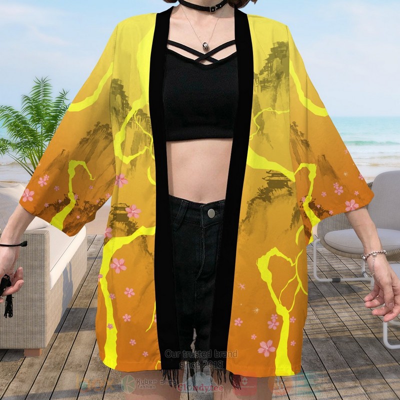 BEST Anime Dreamy Zenitsu Demon Slayer Japan 3D Print Kimono 5 BEST Anime Dreamy Zenitsu Demon Slayer Japan 3D Print Kimono word1