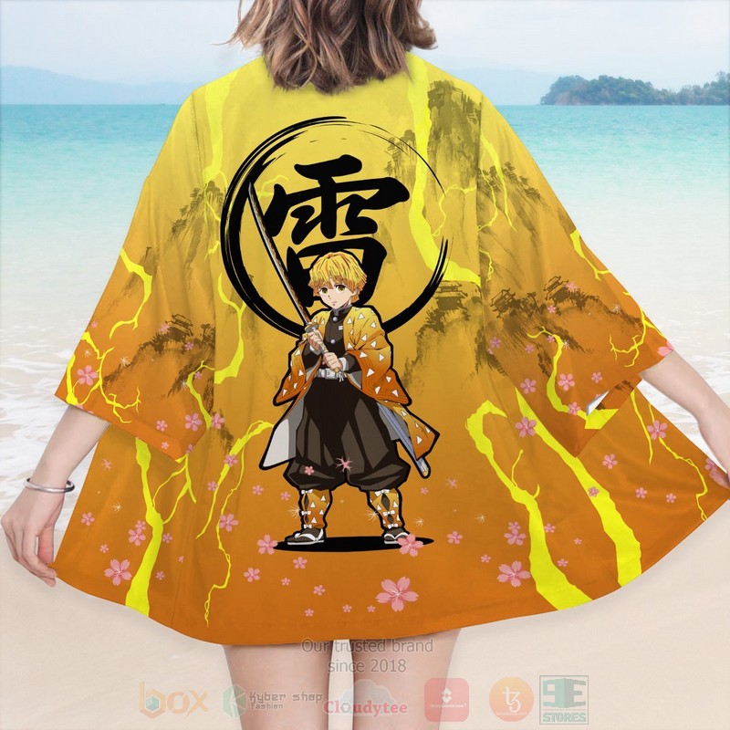 BEST Anime Dreamy Zenitsu Demon Slayer Japan 3D Print Kimono 6 BEST Anime Dreamy Zenitsu Demon Slayer Japan 3D Print Kimono word1