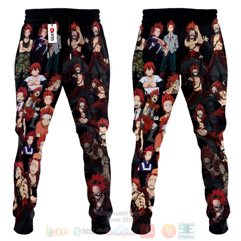 Anime Eijiro Kirishima My Hero Academia Sweatpants