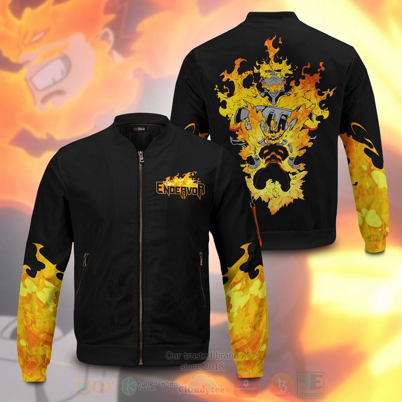 Anime Endeavor Spirit Bomber Jacket 1