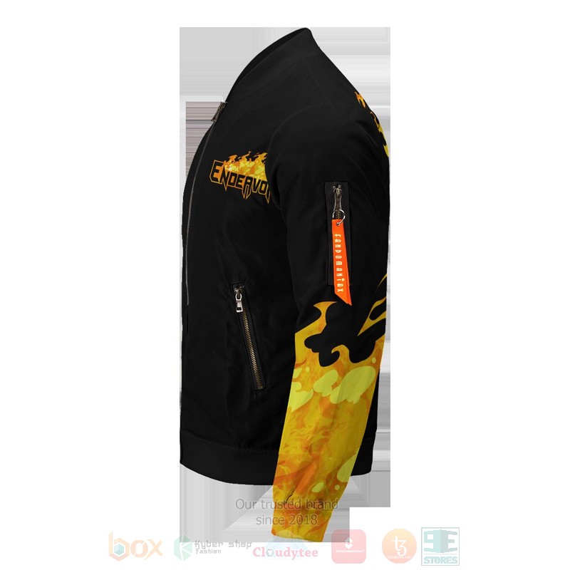 BEST Anime Endeavor Spirit 3D Zipper Bomber Jacket 6 Anime Endeavor Spirit Bomber Jacket 1 2 3 4 5