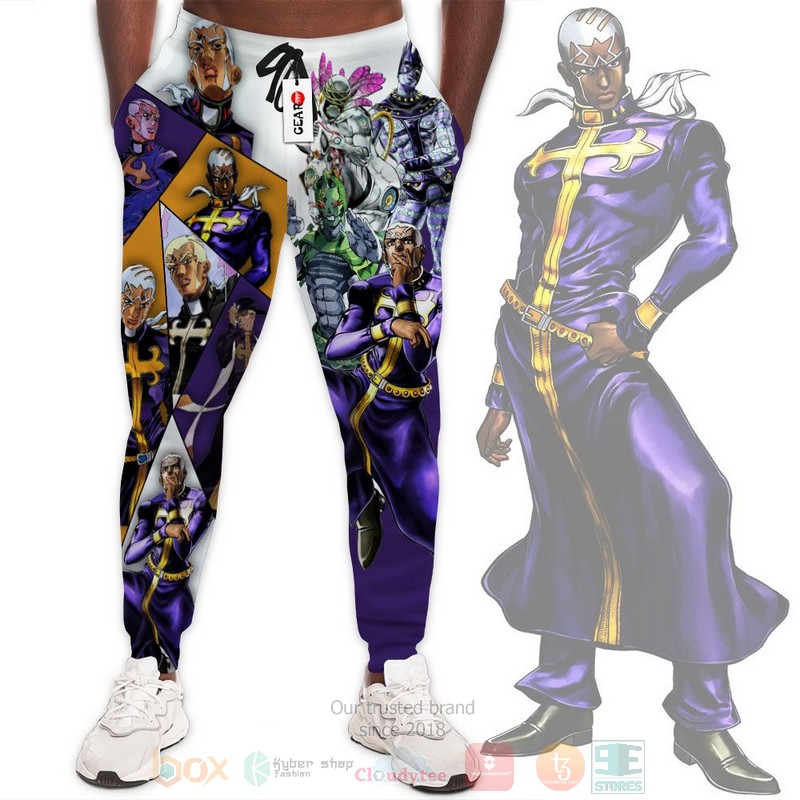 Anime Enrico Pucci JoJos Adventures Sweatpants