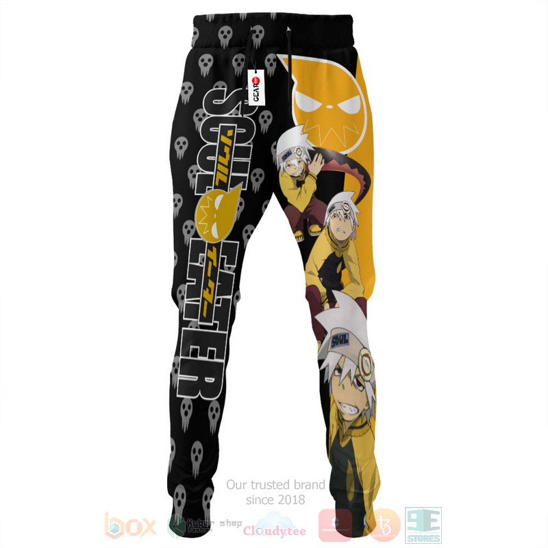 BEST Anime Evans Soul Eater Soul Eater All Over Print Long Pants 4 Anime Evans Soul Eater Soul Eater Sweatpants 1 2 3