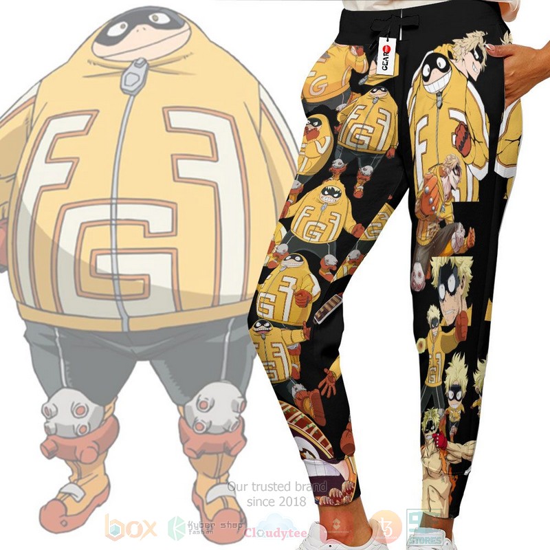 BEST Anime Fat Gum My Hero Academia All Over Print Long Pants 3 Anime Fat Gum My Hero Academia Sweatpants 1 2