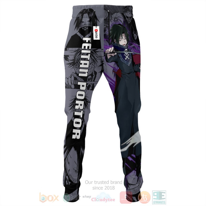 BEST Anime Feitan Hunter x Hunter Mix Gifts for Otaku All Over Print Long Pants 4 Anime Feitan Hunter x Hunter Mix Gifts for Otaku Sweatpants 1 2 3