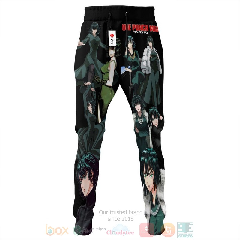 BEST Anime Fubuki One-Punch Man All Over Print Long Pants 3 Anime Fubuki One Punch Man Sweatpants 1 2