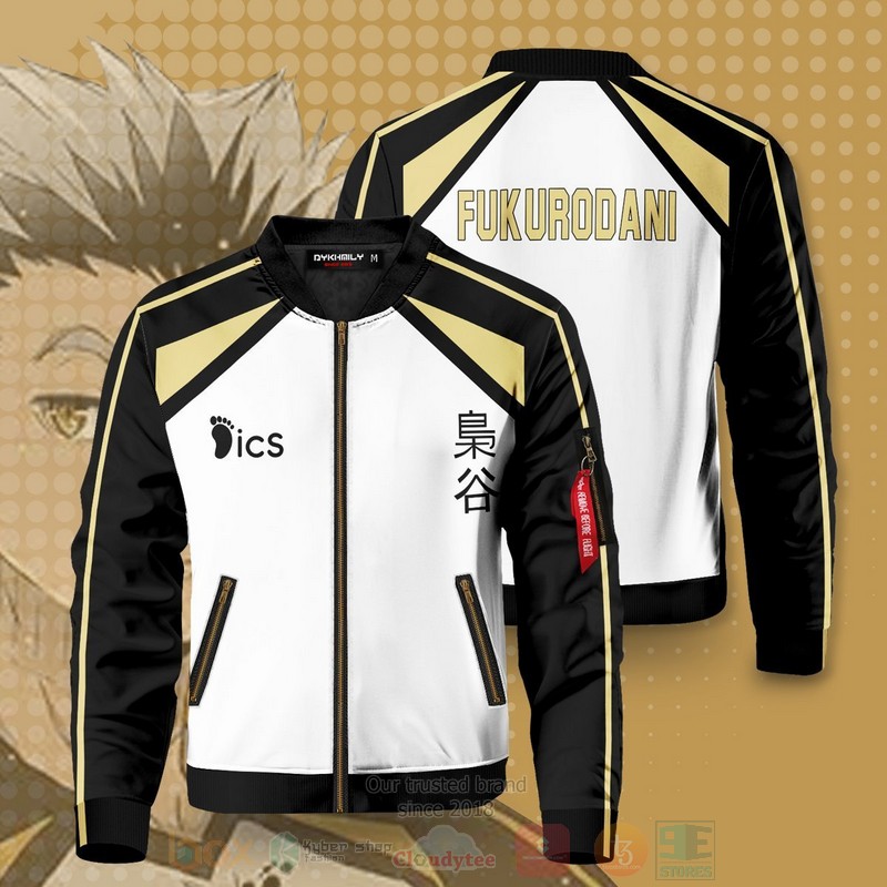 Anime Fukurodani Bomber Jacket 1