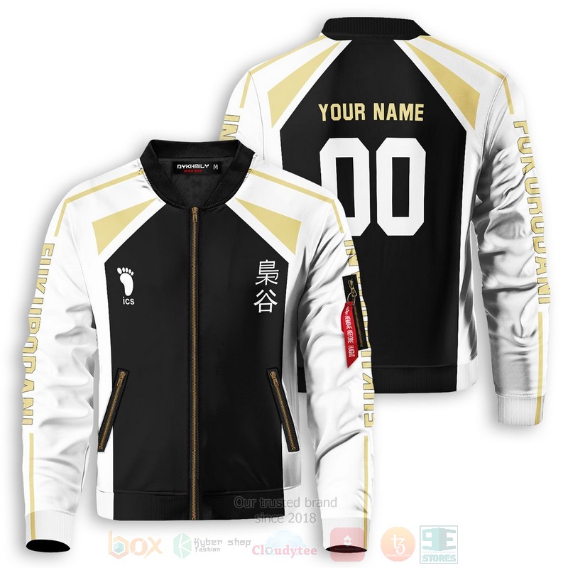 Anime Fukurodani Libero Personalized Bomber Jacket