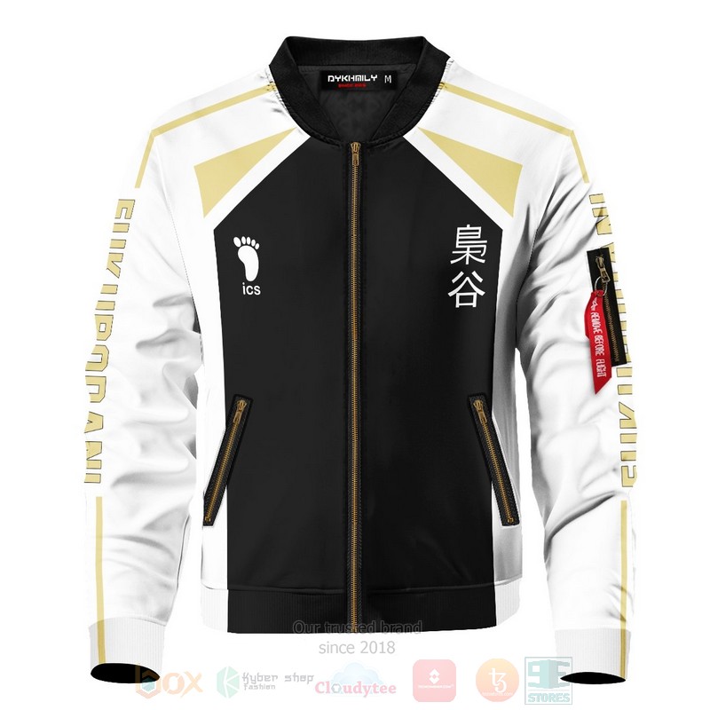 BEST Anime Fukurodani Libero Personalized 3D Zipper Bomber Jacket 3 Anime Fukurodani Libero Personalized Bomber Jacket 1 2