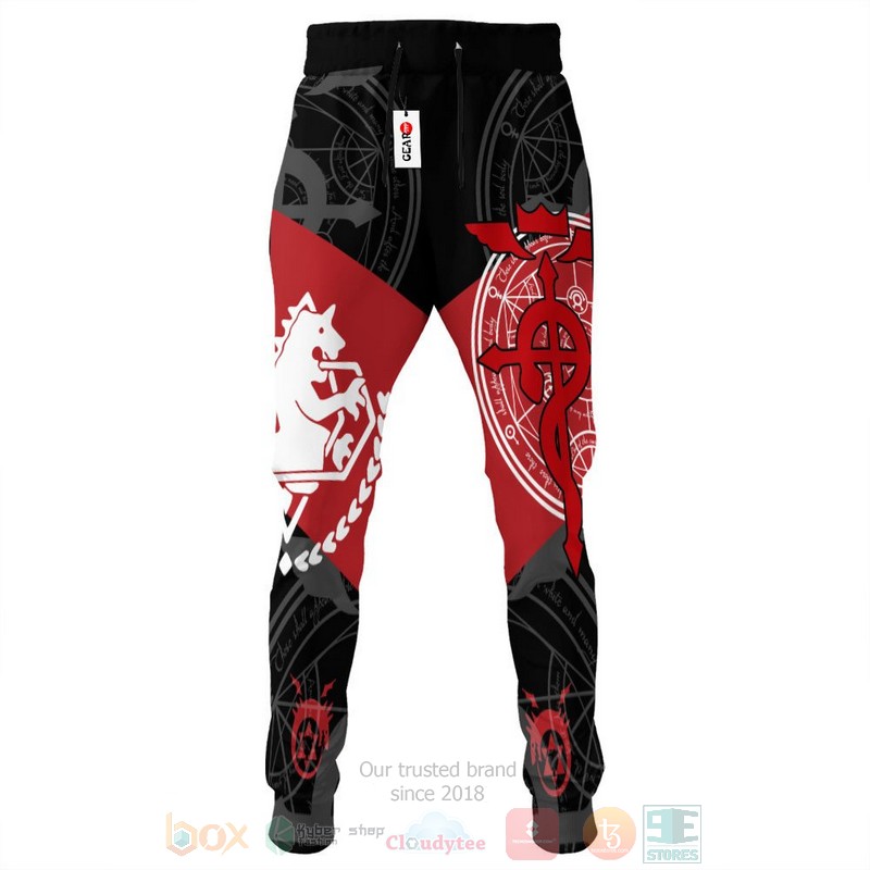 Anime Fullmetal Alchemist Symbols Sweatpants