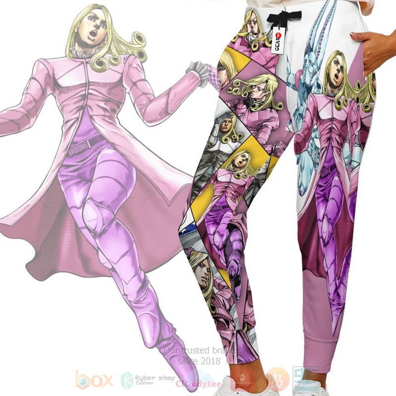 Anime Funny Valentine JoJos Adventures Sweatpants 1