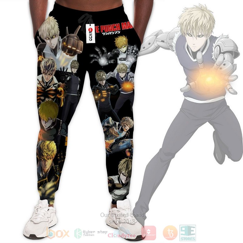 Anime Genos One Punch Man Sweatpants