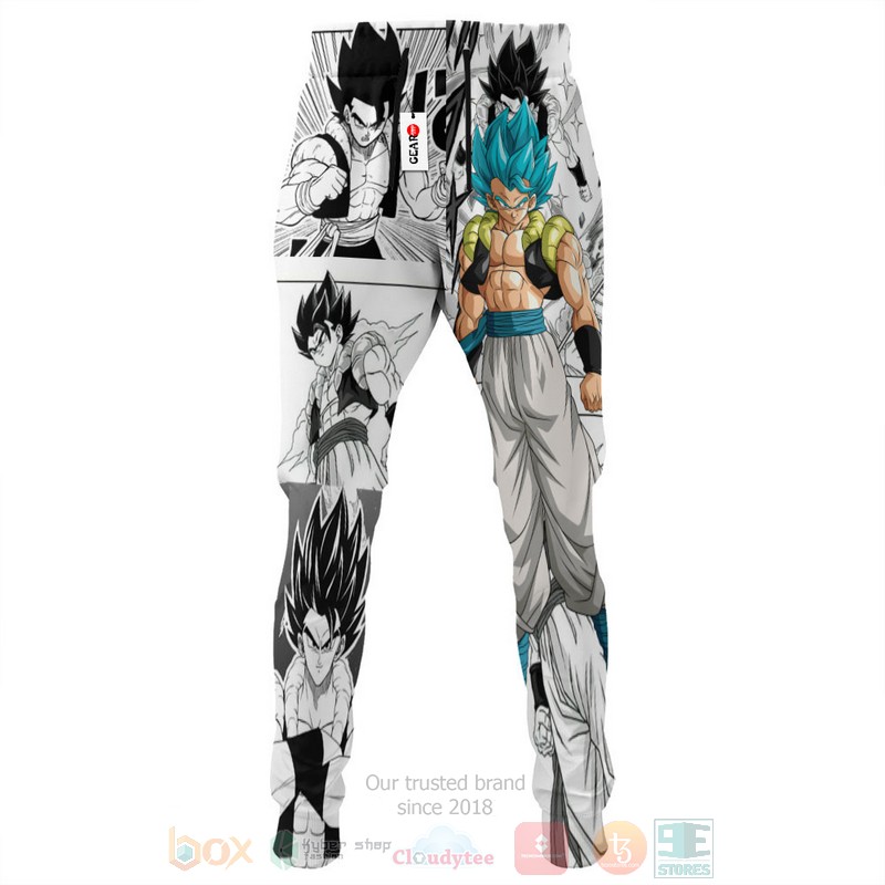 BEST Anime Gogeta Dragon Ball All Over Print Long Pants 3 Anime Gogeta Dragon Ball Sweatpants 1 2