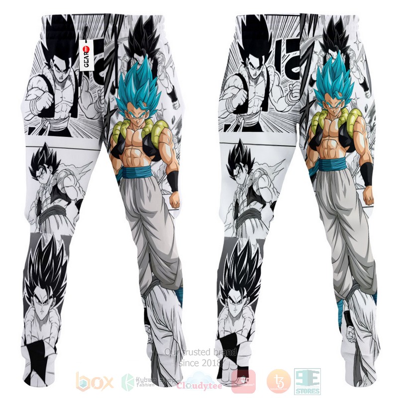 BEST Anime Gogeta Dragon Ball All Over Print Long Pants 4 Anime Gogeta Dragon Ball Sweatpants 1 2 3