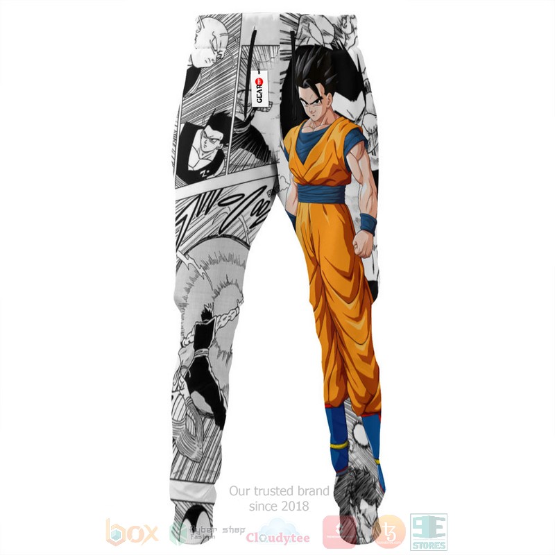 BEST Anime Gohan Dragon Ball All Over Print Long Pants 3 Anime Gohan Dragon Ball Sweatpants 1 2