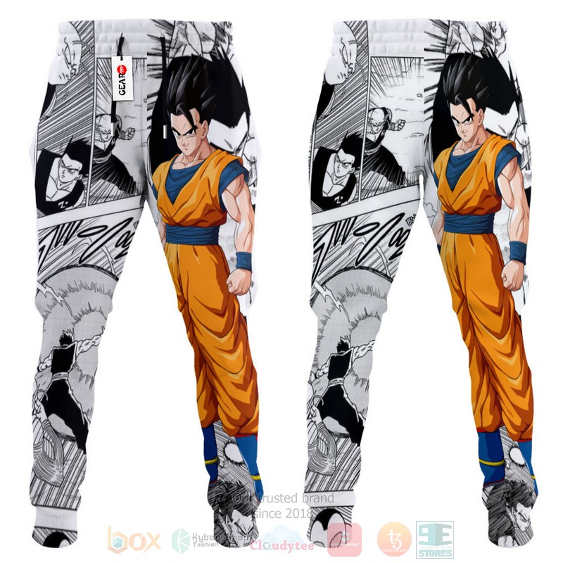BEST Anime Gohan Dragon Ball All Over Print Long Pants 4 Anime Gohan Dragon Ball Sweatpants 1 2 3
