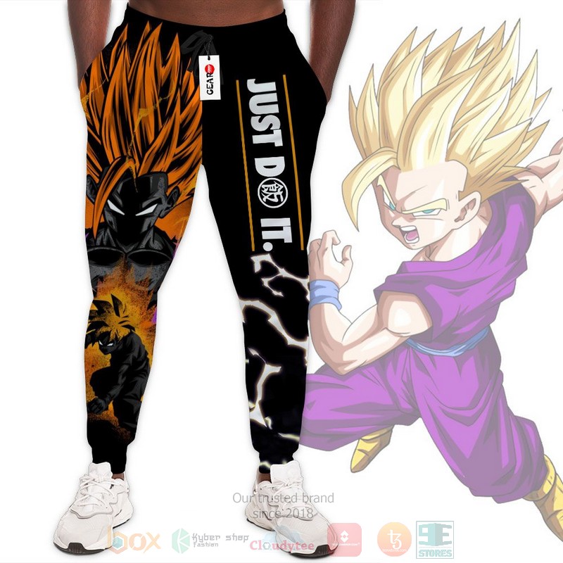 Anime Gohan Just Do It Dragon Ball Sweatpants
