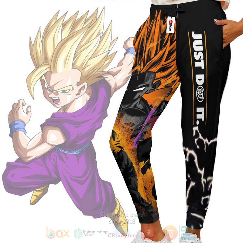 Anime Gohan Just Do It Dragon Ball Sweatpants 1