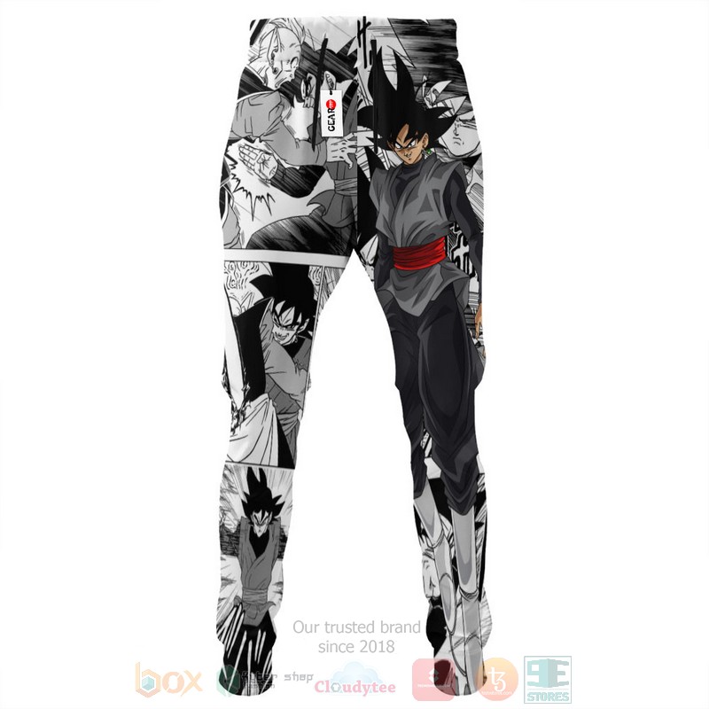 BEST Anime Goku Black Dragon Ball All Over Print Long Pants 3 Anime Goku Black Dragon Ball Sweatpants 1 2