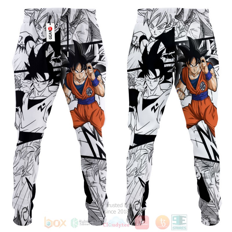 BEST Anime Goku Dragon Ball All Over Print Long Pants 3 Anime Goku Dragon Ball Sweatpants 1 2