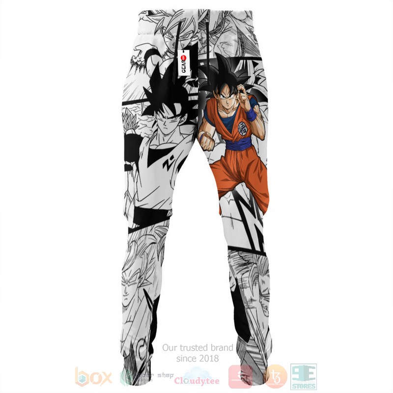 BEST Anime Goku Dragon Ball All Over Print Long Pants 4 Anime Goku Dragon Ball Sweatpants 1 2 3