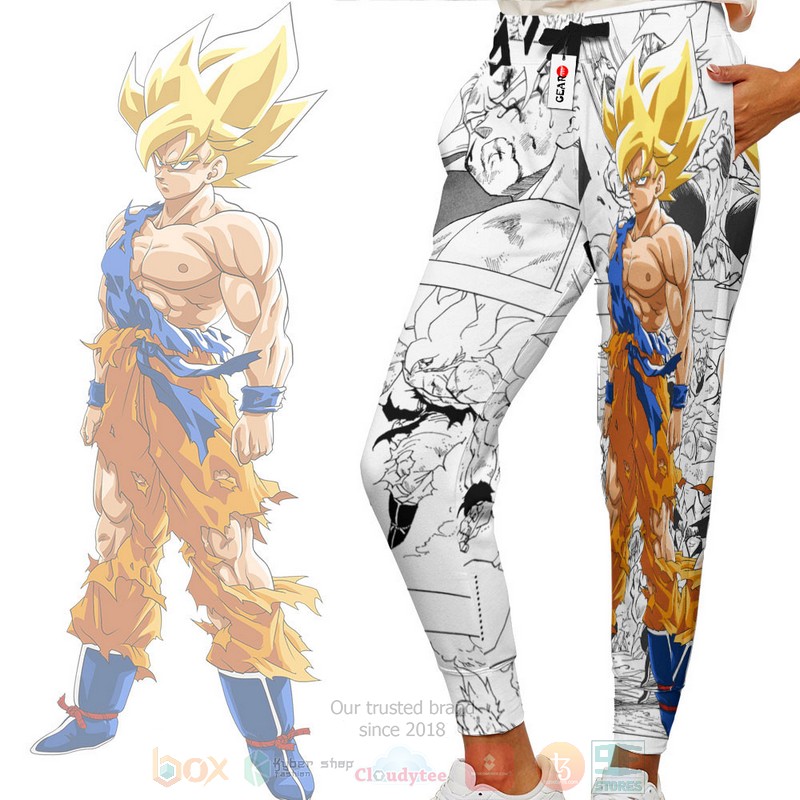Anime Goku Super Saiyan Dragon Ball Sweatpants 1
