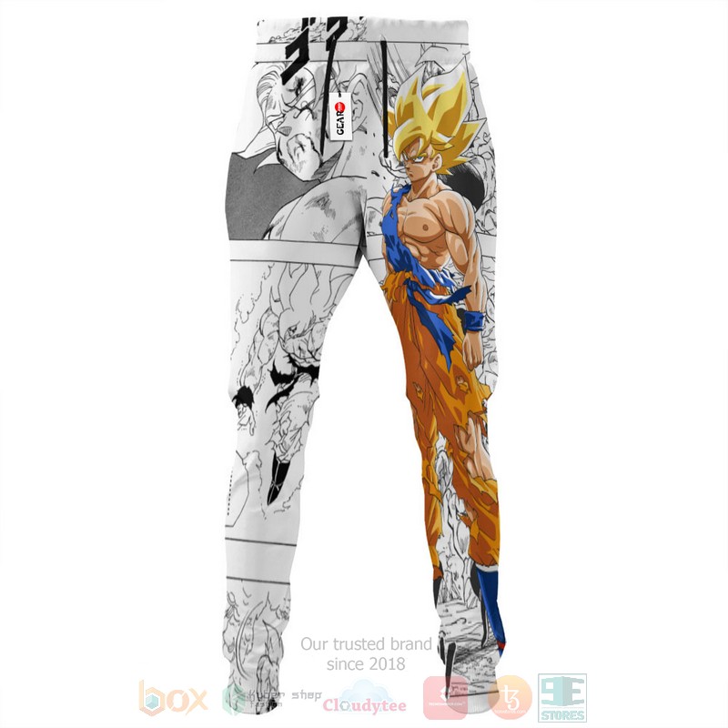 BEST Anime Goku Super Saiyan Dragon Ball All Over Print Long Pants 4 Anime Goku Super Saiyan Dragon Ball Sweatpants 1 2 3